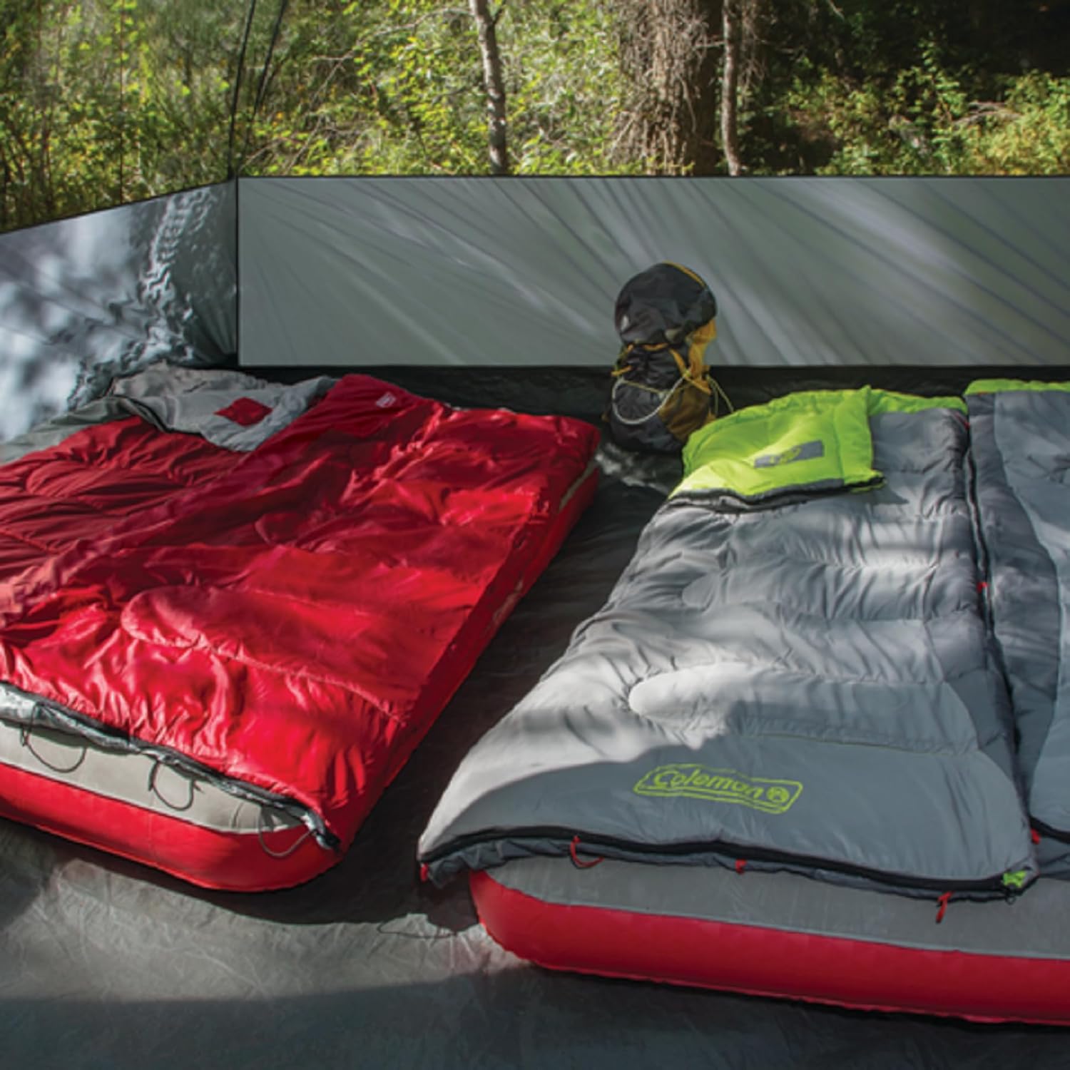 Coleman Palmetto 30⁰F Adult Sleeping Bag, Cool-Weather Sleeping Bag with Snag-Free Zipper & Soft Liner, Machine Washable - Image 6