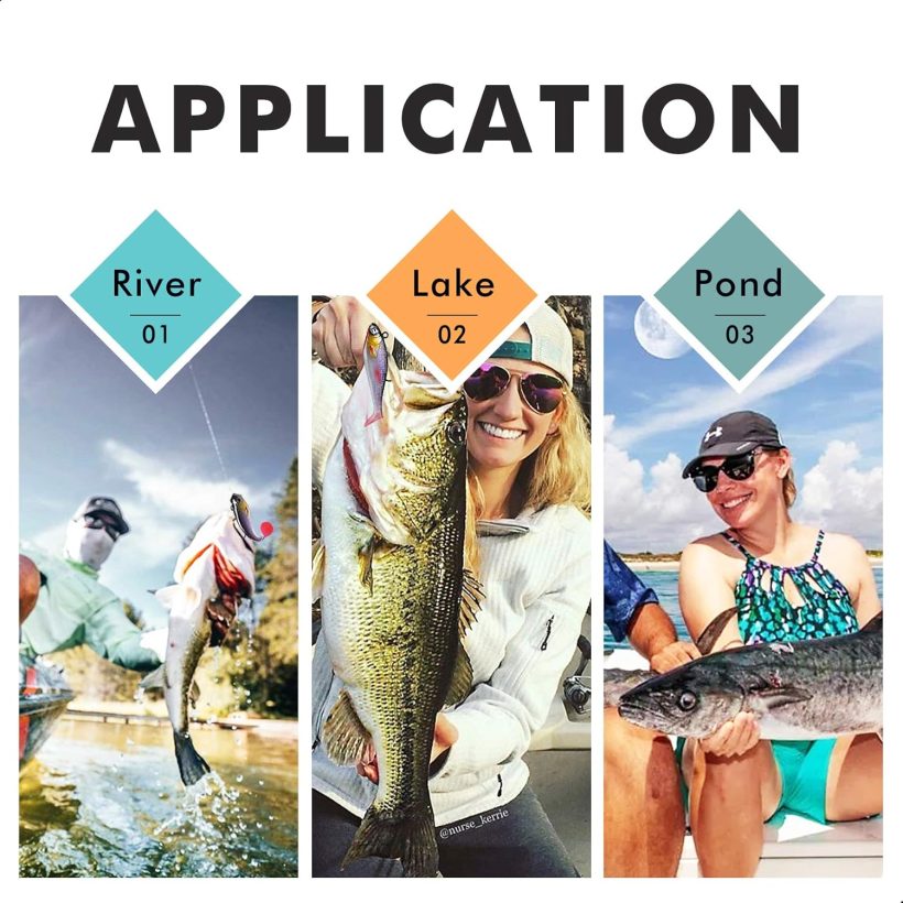 TRUSCEND Easy Catch Pre-Rigged Soft Lures, Unique Vibrating Swim Action and Trembly Sinking Move for More Bites, Amazing Soft Swimbait for Family Fishing, Fishing Lures for Bass Trout Crappie Walleye - Image 6